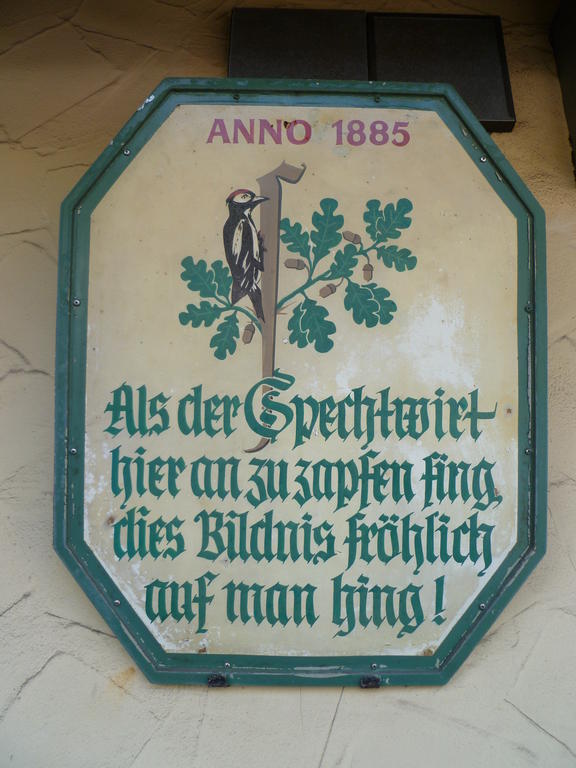 Gasthaus Zum Specht Hösbach Exterior foto